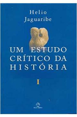 Foto da capa do livro Um estudo crtico da histria
