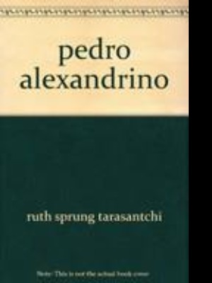 Foto da capa do livro Pedro Alexandrino